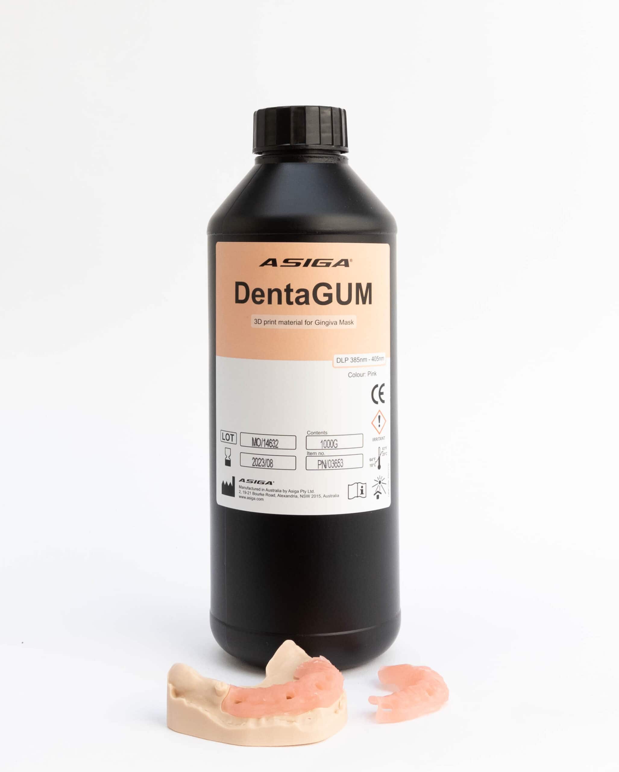 Asiga DentaGUM 1kg bottle